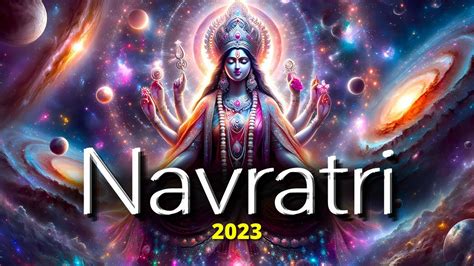 Navratri Las Noches De La Madre C Smica Durga Youtube