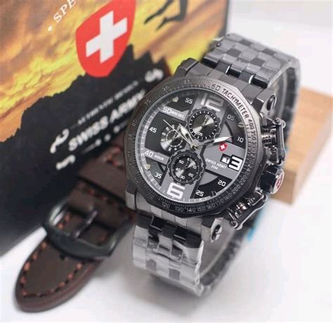 Jual Jam Tangan Pria Cowok Swiss Army Super Alba Alfa Casio Bonia