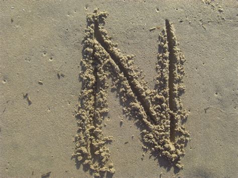 images beach sea sand footprint alphabet soil material