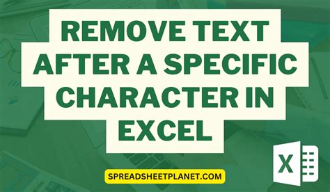 How To Remove Text After A Specific Character In Excel Printable Online