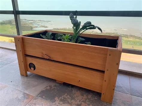 Huerta De Madera Elevada Cajon Organica Maceta Jardin Planti Cuotas