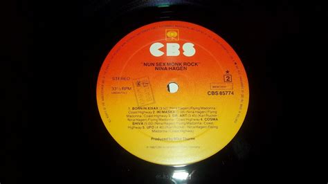 NINA HAGEN NUN SEX MONK ROCK LP MADE IN HOLLAND EBay