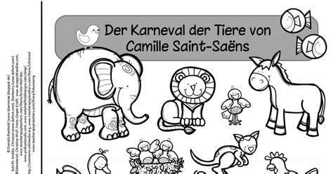 Karneval Der Tiere Unterrichtsmaterial Kostenlos