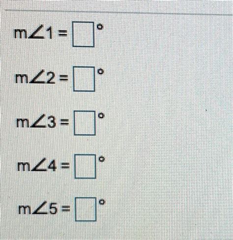 Solved Find The Measures Of Angles Through In The Figure Chegg