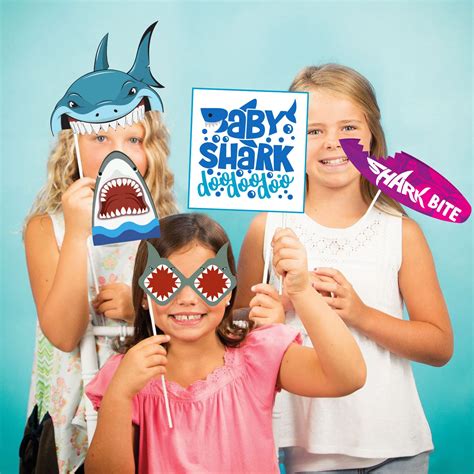 Buy Party Propz Baby Shark Theme Birthday Decorations Pcs Baby Shark