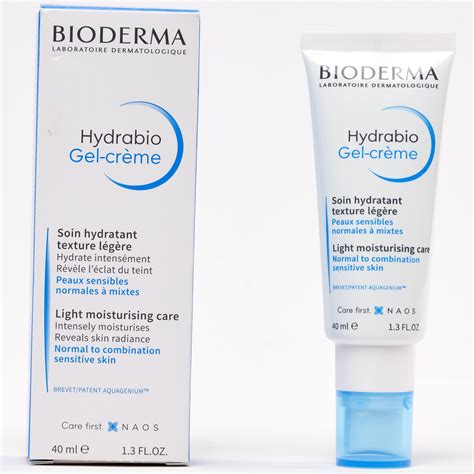 test bioderma hydrabio gel creme creme hydratante  choisir ensemble