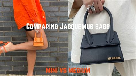 Jacquemus bag reviews | Le chiquito moyen mini vs Medium comparison and ...