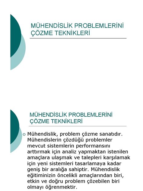 PDF Mühendislik Problemlerini Çözme Teknikleri DOKUMEN TIPS