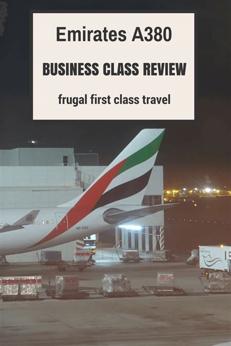 Emirates A380 Business Class review - frugal first class travel