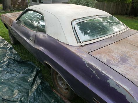 1970 Dodge Challenger Plum Crazy Last On The Road In 1978 Is Back After