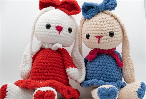 Crochet amigurumi bunny - part 3