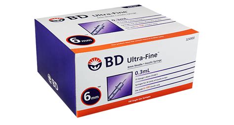 BD Ultra-Fine 6mm x 31G insulin syringe - BD