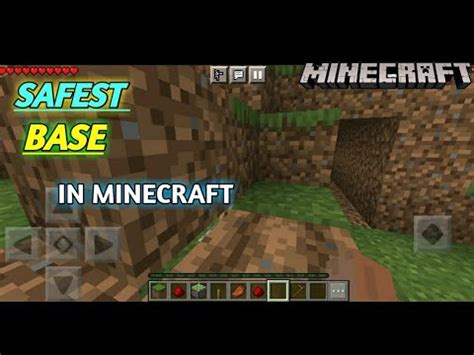 Minecraft Safest Base In Minecraft Video Trending Minecraft Youtube