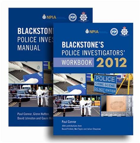 Blackstone's Police Investigators' Manual and Workbook 2012: Amazon.co.uk: Connor, Paul, Hutton ...