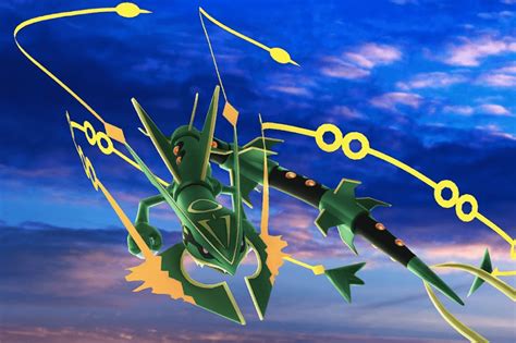 Mega Rayquaza Pok Mon Go Raid Battle Weakness Counters And Timings