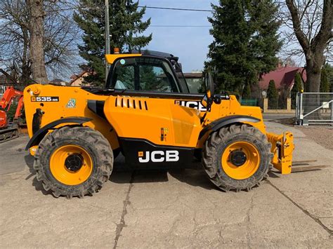 JCB 535 95 ładowarka teleskopowa 9 metrów joystick tylko 640 mtg klima