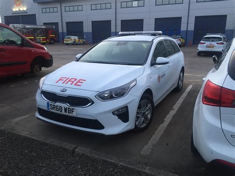 Scottish Fire And Rescue Service Sfrs Kia Ceed Senior Off Flickr