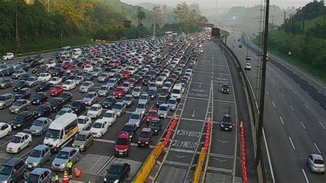 Rodovia Dos Imigrantes Tem Congestionamento Sentido S O Paulo