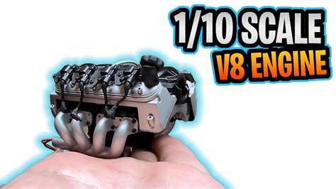 V8 RC Car Engine How I Built A 1 10 Scale Tiny V8 Engine For Toyota