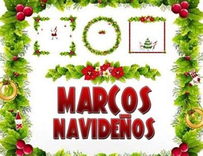 Marcos navideños Decora tus fotos estas navidades Marcos navideños