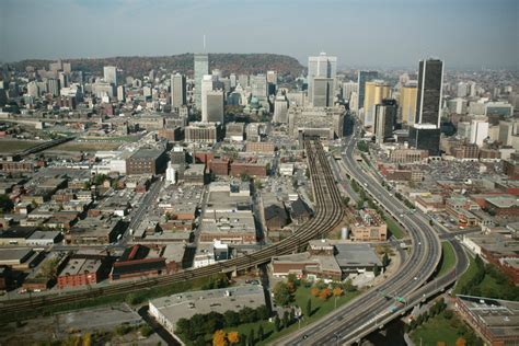 Aerial view of Montreal, Quebec, Canada Free Photo Download | FreeImages