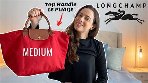 Longchamp Le Pliage Medium Top Handle Tote Review Loriginal Wfimb