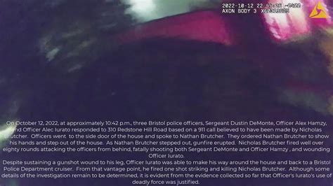 Warning Graphic Bristol Police Release Body Camera Footage Of Fatal Shooting