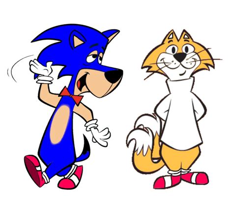 「thats New Sonic Cartoon Looks Pretty Co」hanna Barbera Screencapsのイラスト