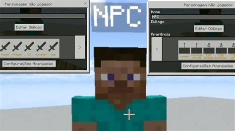 Custom Npc V Minecraft Bedrock Youtube