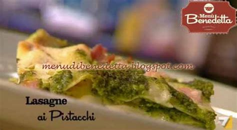 Ricette della torta Lasagne ai Pistacchi ricetta Parodi da I menù di