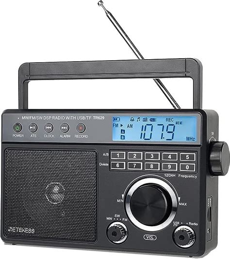 Retekess Tr Radio Przeno Ne Kuchenne Am Fm Sw Wiatowy Odbiornik