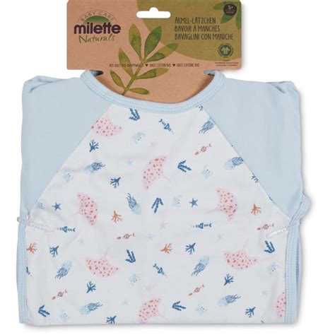 Milette Baby Care Naturals Bib With Sleeves From 5 Months Migros