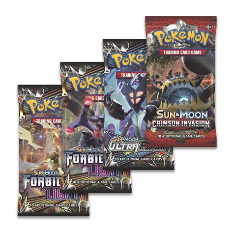 Buy Pokemon Tcg Shiny Zygarde Gx Premium Gx Box 4 Booster Pack A