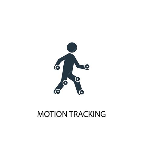 Premium Vector Motion Tracking Icon Simple Element Illustration