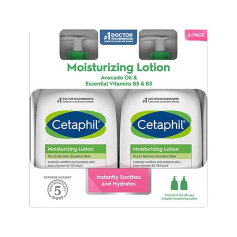 Cetaphil Moisturizing Lotion Set 舒特膚 保濕潤膚露 2支裝 591mL x 2 必買站 Bidbuy4u