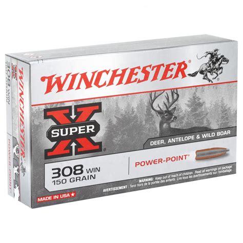 Winchester Super X Winchester Ammo Gr Power Point Rounds