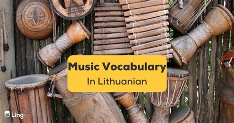 80+ Best Lithuanian Music Vocabulary To Know Now - ling-app.com