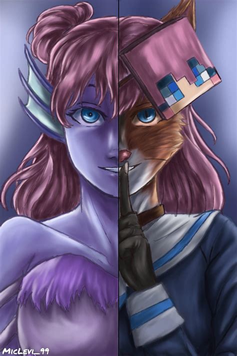 Ldshadowlady Ocean Queen Lizzie And Mayor Lizzie Empires Smp Og Fanart