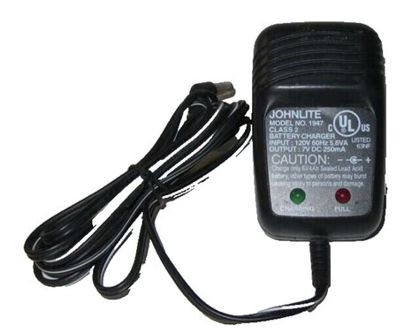 johnlite model  ac adapter power supply battery charger  dc