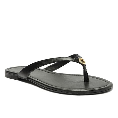 Rasteira Tiras Flip Flop Arezzo Preta