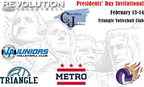 Triangle hosts Presidents' Day Invitational | Triangle Volleyball Club