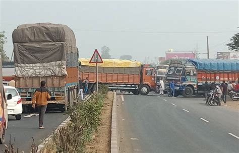 Truck driver protests reach Gujarat major highways jammed supplies affected