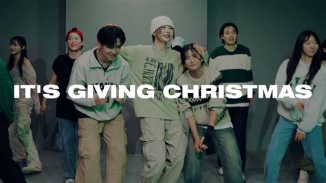 Chris Brown It S Giving Christmas L WALE KIM Choreography YouTube