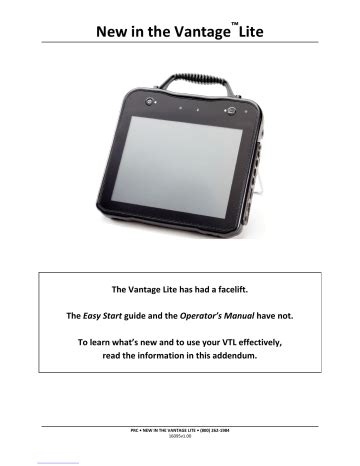 prentke romich company vantage lite operators manual manualzz