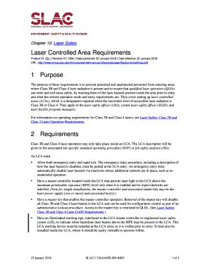 Fillable Online Group Slac Stanford Chapter Laser Safety Fax