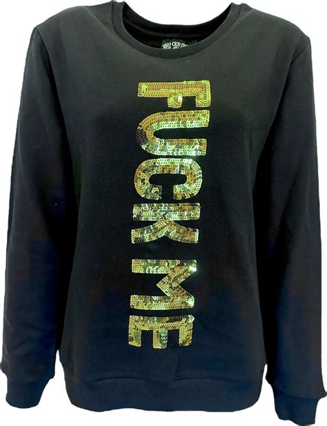 Black Any Old Iron Men S Fuck Me Sideways Sweatshirt ShopStyle