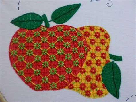 Bordado Fantas A Manzana Semanario Hand Embroidery Designs Crewel