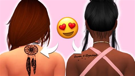 The Sims 4 Tattoo Tutorial Photoshop Nsalc