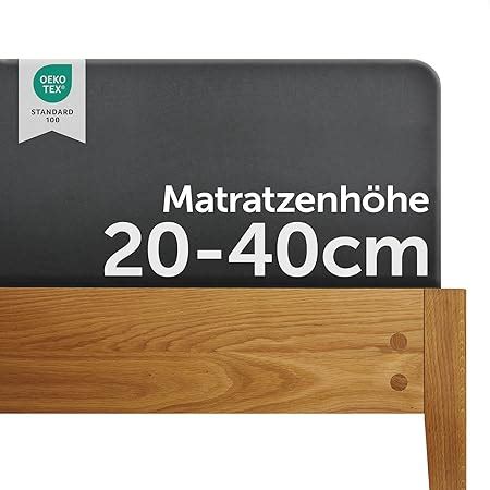 Amazon De Wolkenfeld Boxspringbett Spannbettlaken 140x200cm Bis