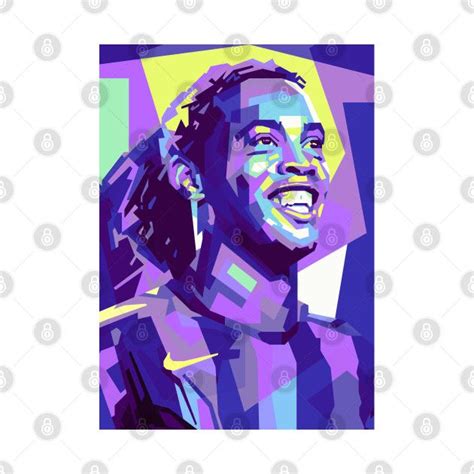 Ronaldinho Pop Art By Daffaumar In 2023 Pop Art Pop Art Design Wpap Art